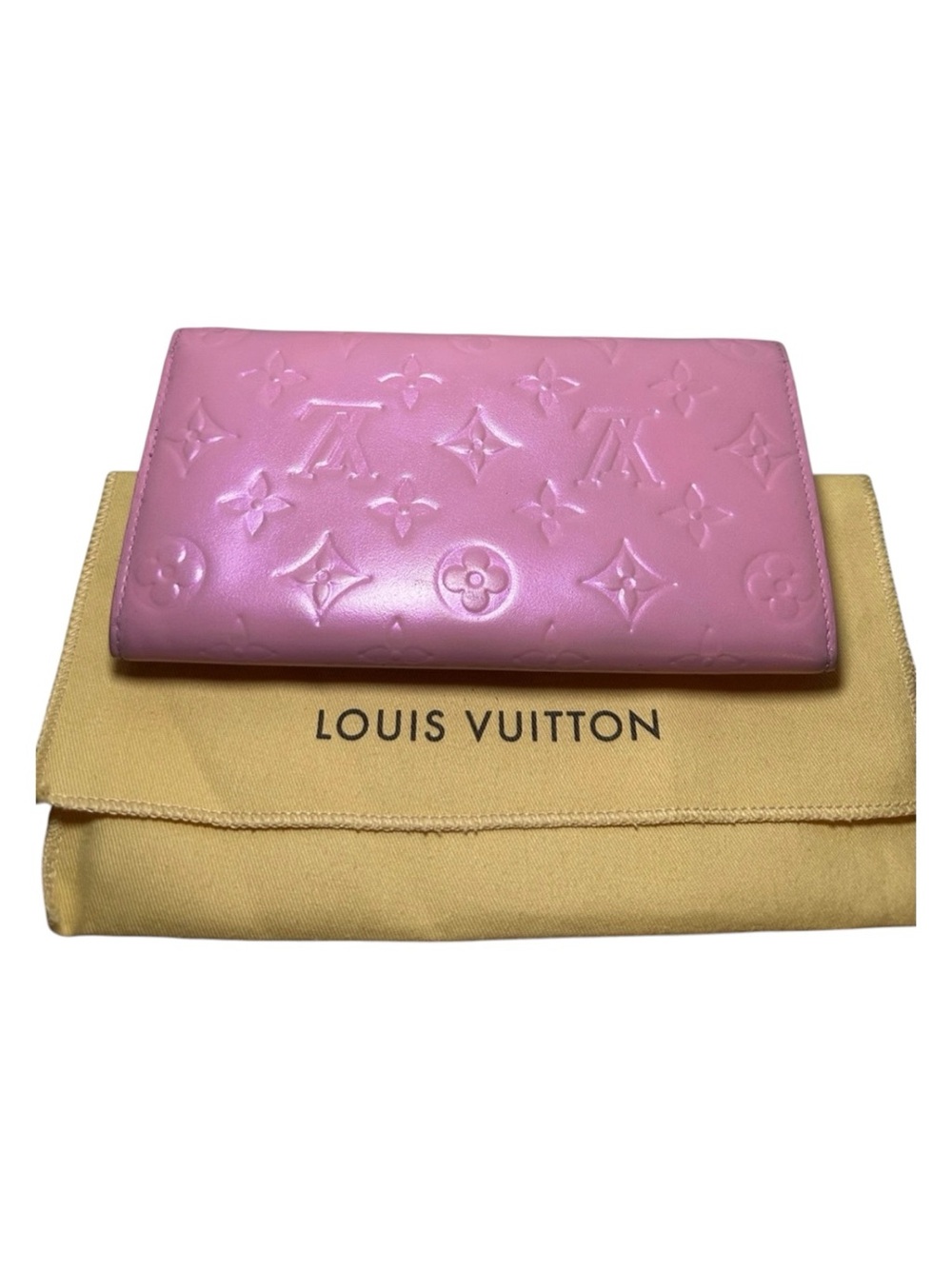 Authentic Louis Vuitton Vernis Pink Monogram Wallet w/ chain - Picture 7 of 16